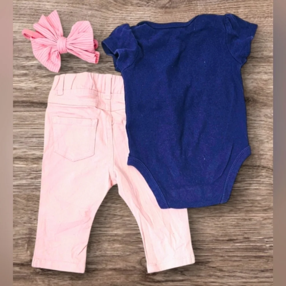 N/A navy onesie